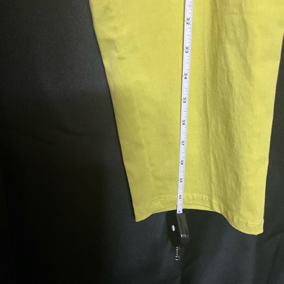 89th & Madison Lime Green Ankle Pant Size XL - Picture 4 of 5